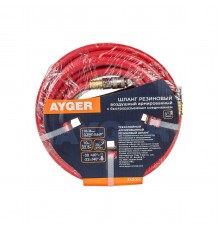 Шланг резиновый воздушный AYGER армированный 10х16мм, 10 м 330010