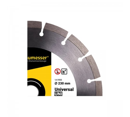 94315129017 Диск алмазный BAUMESSER Universal 1A1RSS/C3-H 230х2,4х22,2