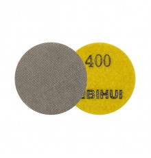 Алмазный гибкий шлифовальный круг BIHUI, #400, 50мм, гальваника, для гравера, арт.AGMEP4