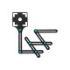 DBG6 Кондуктор плиточника для переноски отверстий BIHUI