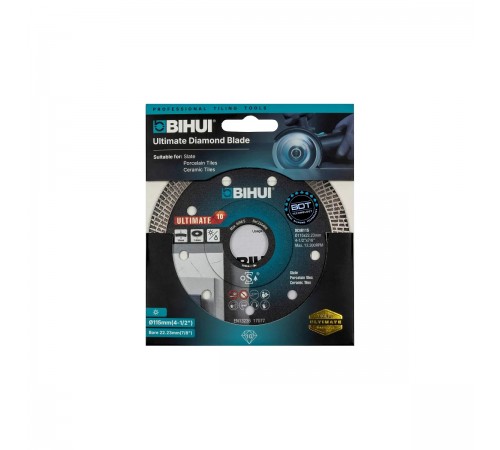 Алмазный диск BIHUI Ultimate, 115х1,4мм, арт.DCAB115