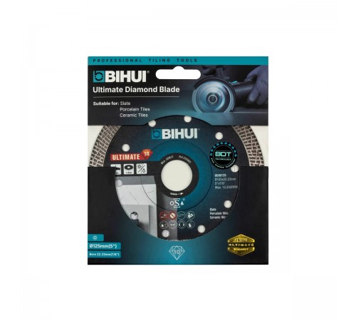 Алмазный диск BIHUI Ultimate, 125х1,4мм, арт.DCAB125