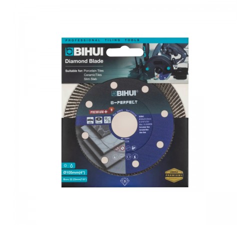 DCBN4 Диск алмазный BIHUI SUPER THIN TURBO 105 мм