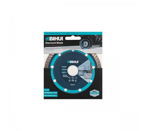 Диск алмазный сверхтонкий BIHUI THIN TURBO 115мм DCBT115