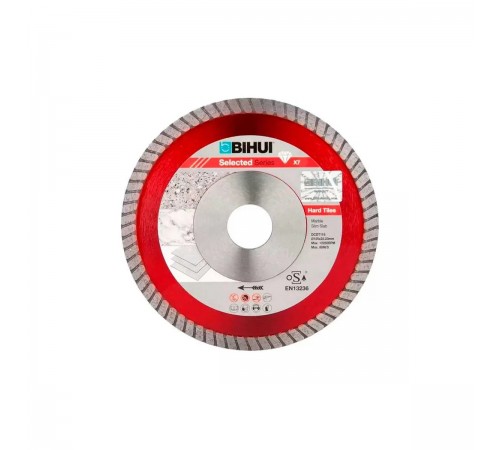 Диск алмазный BIHUI B-TURBO красный 115 мм DCDT115