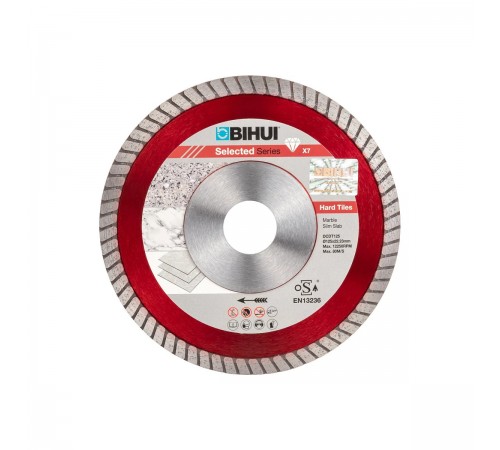 DCDT125 Диск алмазный BIHUI HERD TILES красный 125 мм