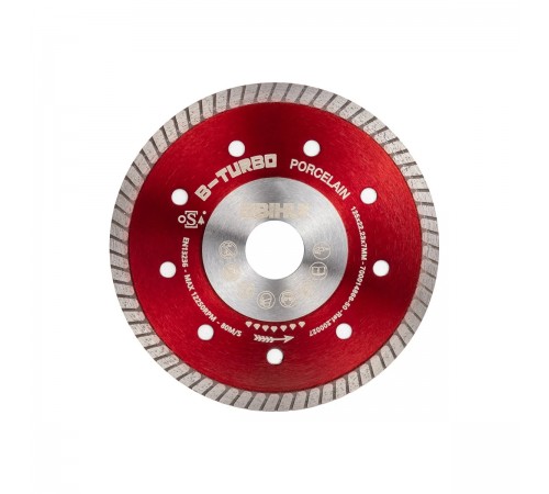 DCDT125 Диск алмазный BIHUI HERD TILES красный 125 мм