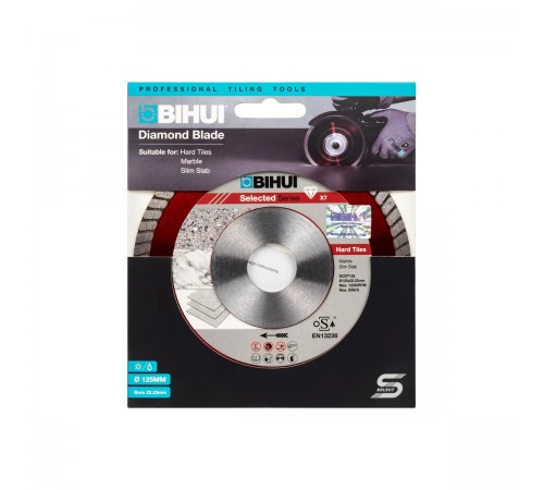 DCDT125 Диск алмазный BIHUI HERD TILES красный 125 мм