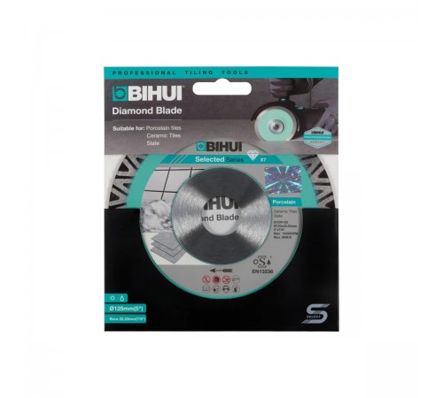 DCDV125 Диск алмазный BIHUI B-VELOCITY, 125мм