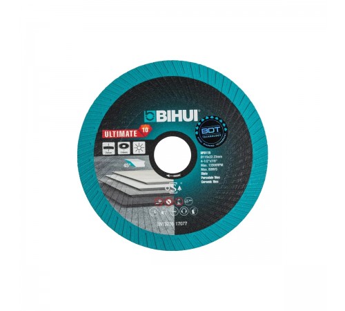 Алмазный диск BIHUI Ultimate Edge 115 мм, для резки и заусовки плитки под 45°, арт.DPD115