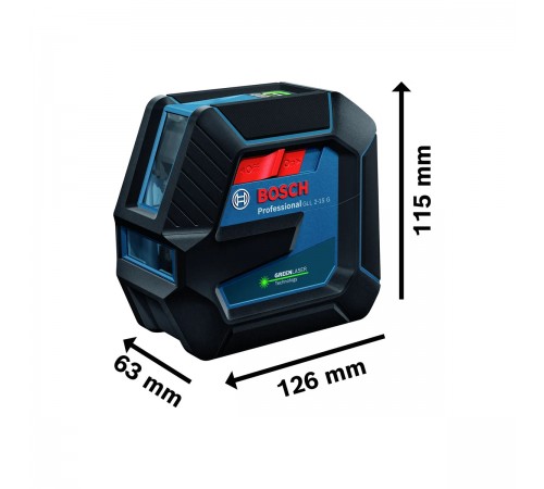 0601063W00 Лазерный нивелир Bosch GLL 2-15 G + LB10