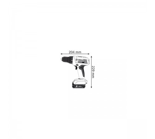 06019A8407 Дрель аккумуляторная BOSCH GSR 1440-LI