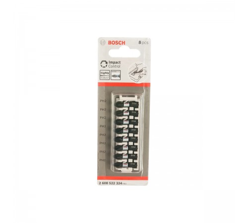 2.608.522.324 Бита ударная Bosch Impact Control PH2 25мм