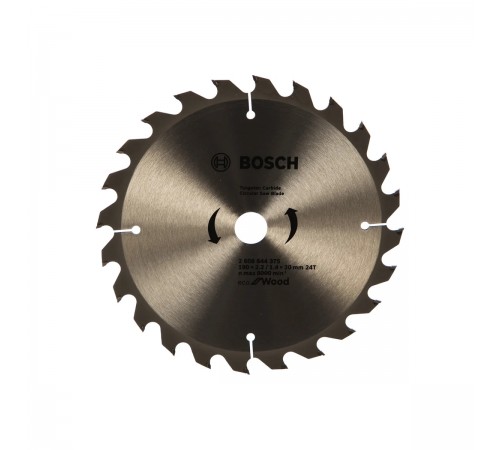2.608.644.375 Диск пильный Bosch WO ECO 190х20/16х24T