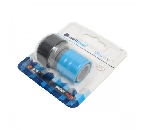 50-625 Коннектор Cellfast Idealline с аквастопом 3/4