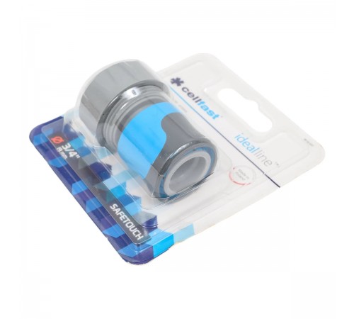 50-637 Коннектор CELLFAST SAFETOUCH ADEALLINE 3/4