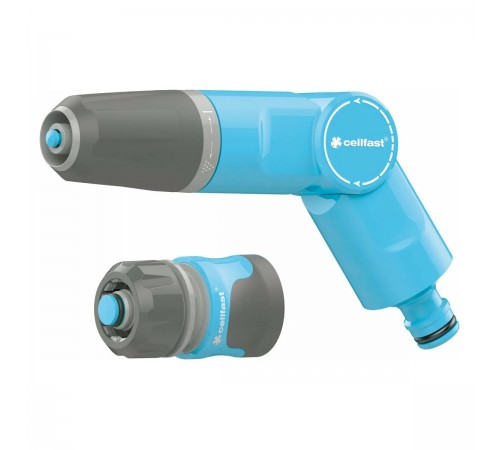 50-740 Пистолет для полива CELLFAST IDEALLINE VARIANT 1/2 с коннектором автостопом