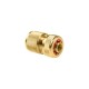 52-820 Коннектор Cellfast Brass с аквастоом 1/2 латунный