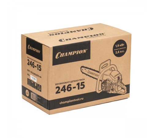 246-15 Бензопила Champion 246-15"-0.325-1,3-64