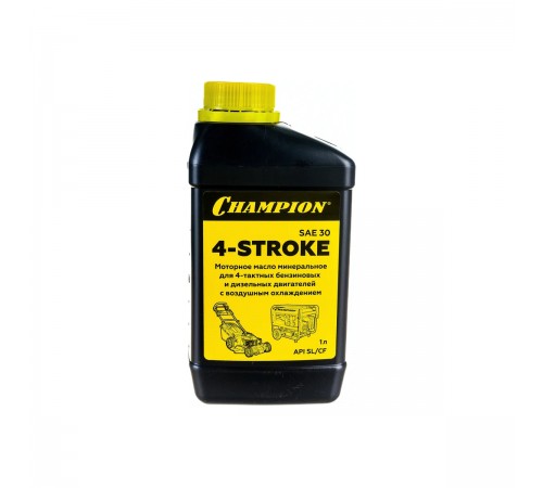 952852 Масло Champion SAE 30 4-х тактное минеральное 1л