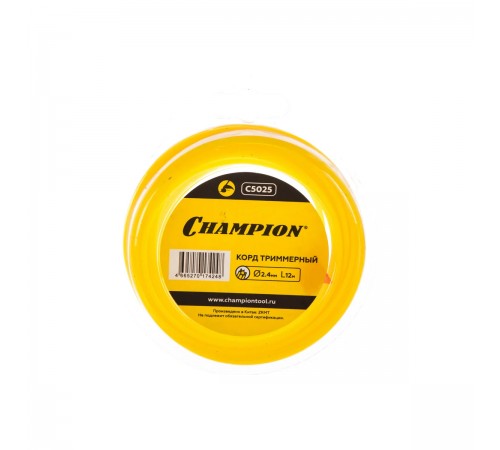 C5025 Леска Champion Star 2,4x12м (звезда)
