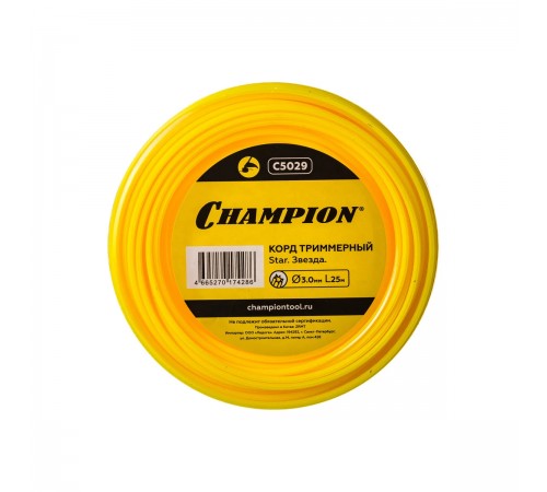 C5029 Леска Champion Star 3,0x25м (звезда)