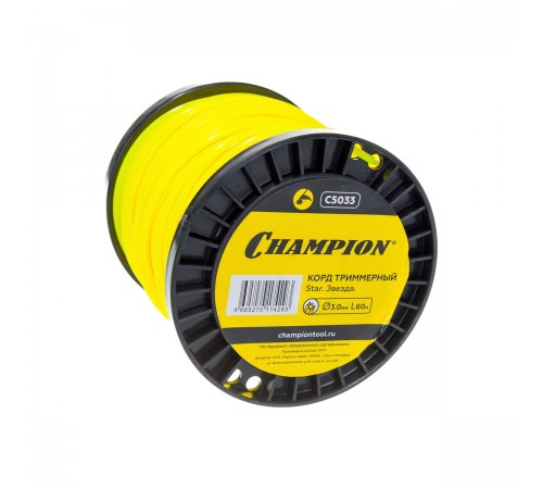 C5033 Леска Champion Star 3,0x60м (звезда)