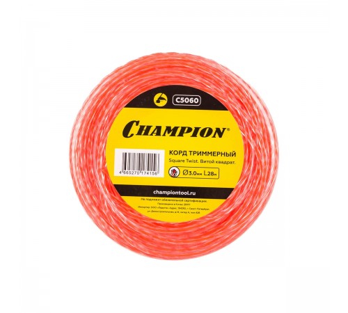 C5060 Леска Champion Twist Square DUO 3,0x28м (витой квадрат)