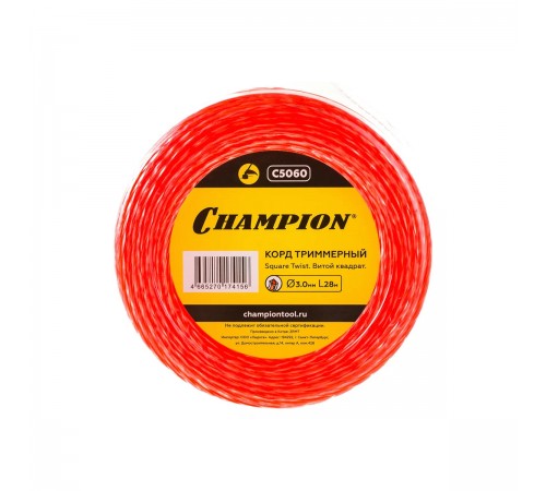 C5060 Леска Champion Twist Square DUO 3,0x28м (витой квадрат)