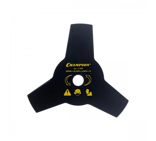 C5101 Нож Champion 3-х зубчатый d=255х25,4мм