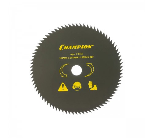 C5112 Нож Champion 80 зубчатый d=230х25,4мм