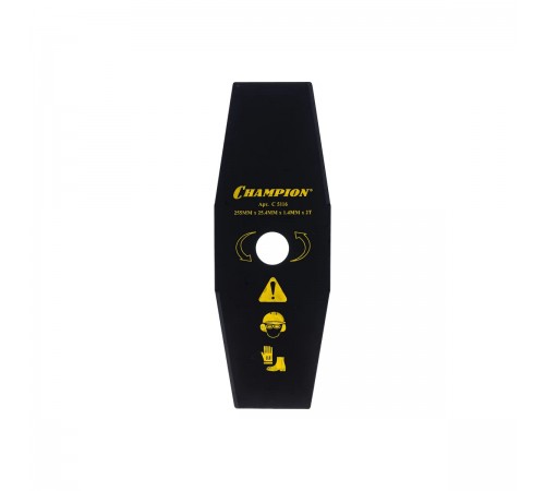 C5116 Нож Champion 2-х зубчатый d=255х25,4мм