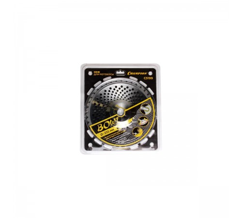 C5199 Нож Champion Bowi 40 зубчатый d=255х25,4мм
