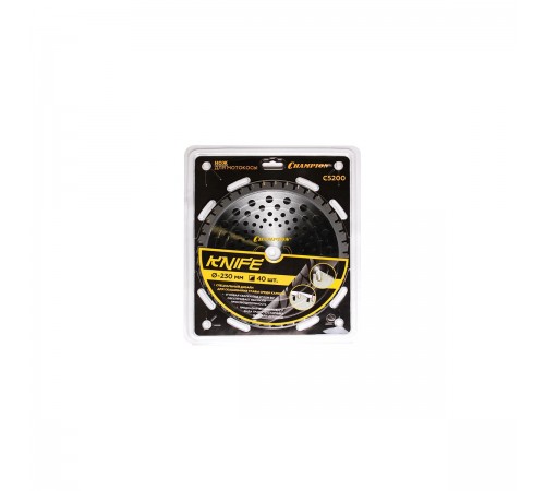 C5200 Нож Champion Knife 40 зубчатый d=230х25,4мм