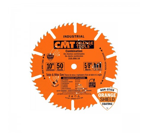 215.050.10М Диск пильный CMT 254х3,2/2,2х30 Z=50