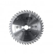281.160.40H2 Диск пильный CMT 160x20x2,2/1,6 10° TCG Z=40