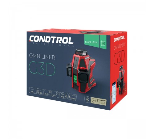 1-2-153 Лазерный уровень CONDTROL Omniliner 3D G
