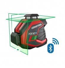 1-2-158 Лазерный уровень CONDTROL XLiner Combo 360 G + дальномер Smart 20