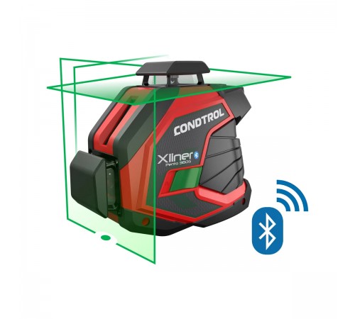 1-2-158 Лазерный уровень CONDTROL XLiner Combo 360 G + дальномер Smart 20
