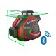 1-2-158 Лазерный уровень CONDTROL XLiner Combo 360 G + дальномер Smart 20
