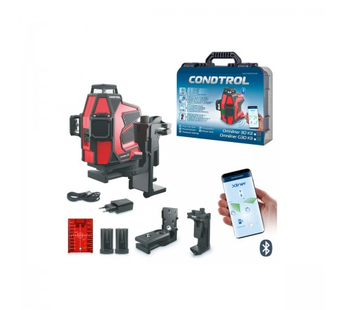 Лазерный уровень CONDTROL Omniliner 3D Kit 1-2-405