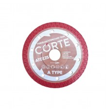 Диск алмазный CORTE A TYPE для УШМ 22,2мм 125х1,2х10мм ATD125