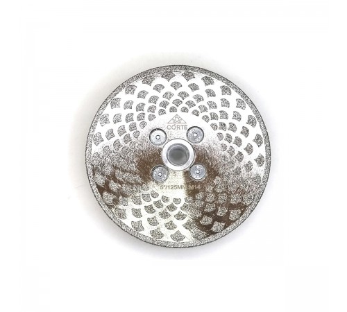 Диск алмазный CORTE ELECTROPLATED SCALES шлифовально-отрезной для УШМ M14 125мм ESFD125