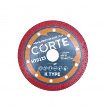 Диск алмазный CORTE K TYPE для УШМ 22,2мм 125х1,2х10мм KTD125