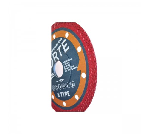 Диск алмазный CORTE K TYPE для УШМ 22,2мм 125х1,2х10мм KTD125