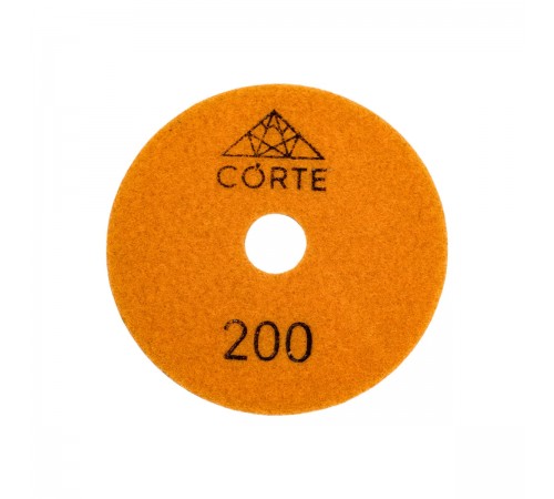 Круг алмазный гибкий шлифовальный CORTE для сухой шлифовки 100 мм #200 PP200