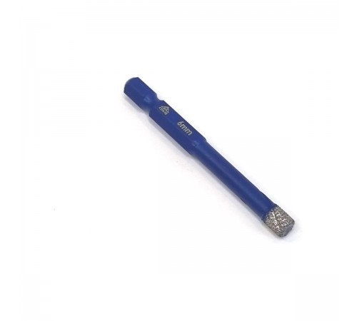 Коронка алмазная CORTE с шестигранным хвостовиком 1/4 HEX 6 мм SBH06