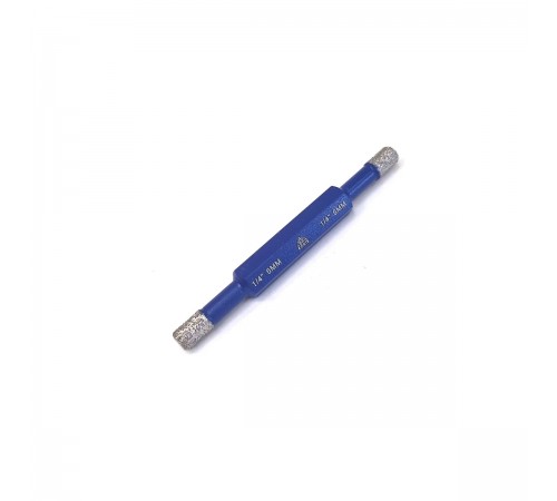 Коронка алмазная двусторонняя CORTE с шестигранным хвостовиком 3/8 HEX 6-6 мм SBH0606