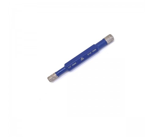 Коронка алмазная двусторонняя CORTE с шестигранным хвостовиком 3/8 HEX 6-8 мм SBH0608
