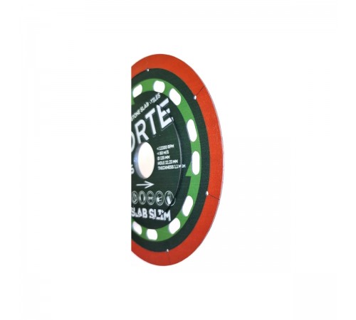 Диск алмазный CORTE SLAB SLIM для УШМ 22,2мм 125х1,1х10мм SSD125